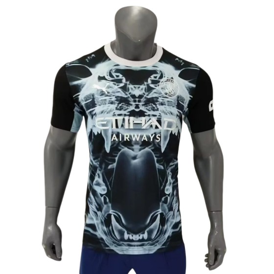 Manchester City Black And Blue Concept Version Football Jersey 2025/2026 Player Version